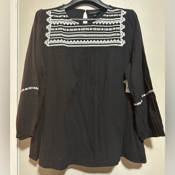 NWT-Lane Bryant Black w/ White stitching- size 14 - Picture 1 of 9